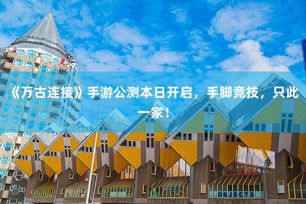 《万古连接》手游公测本日开启，手脚竞技，只此一家！
